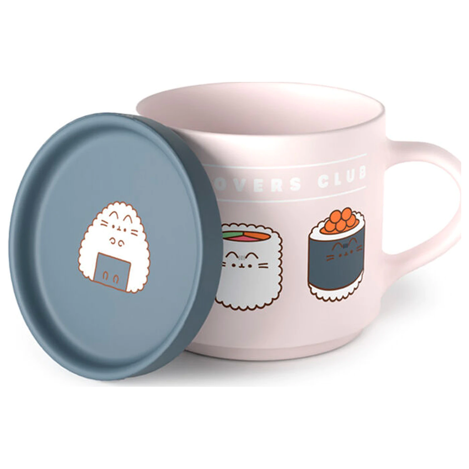 Pusheen the Cat Sushi Lover hrnek a sada víka tácku fotografii produktu