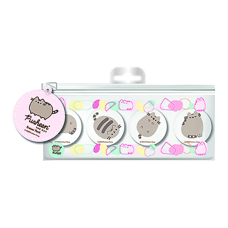 Pusheen Penzál se 4 gumami fotografii produktu
