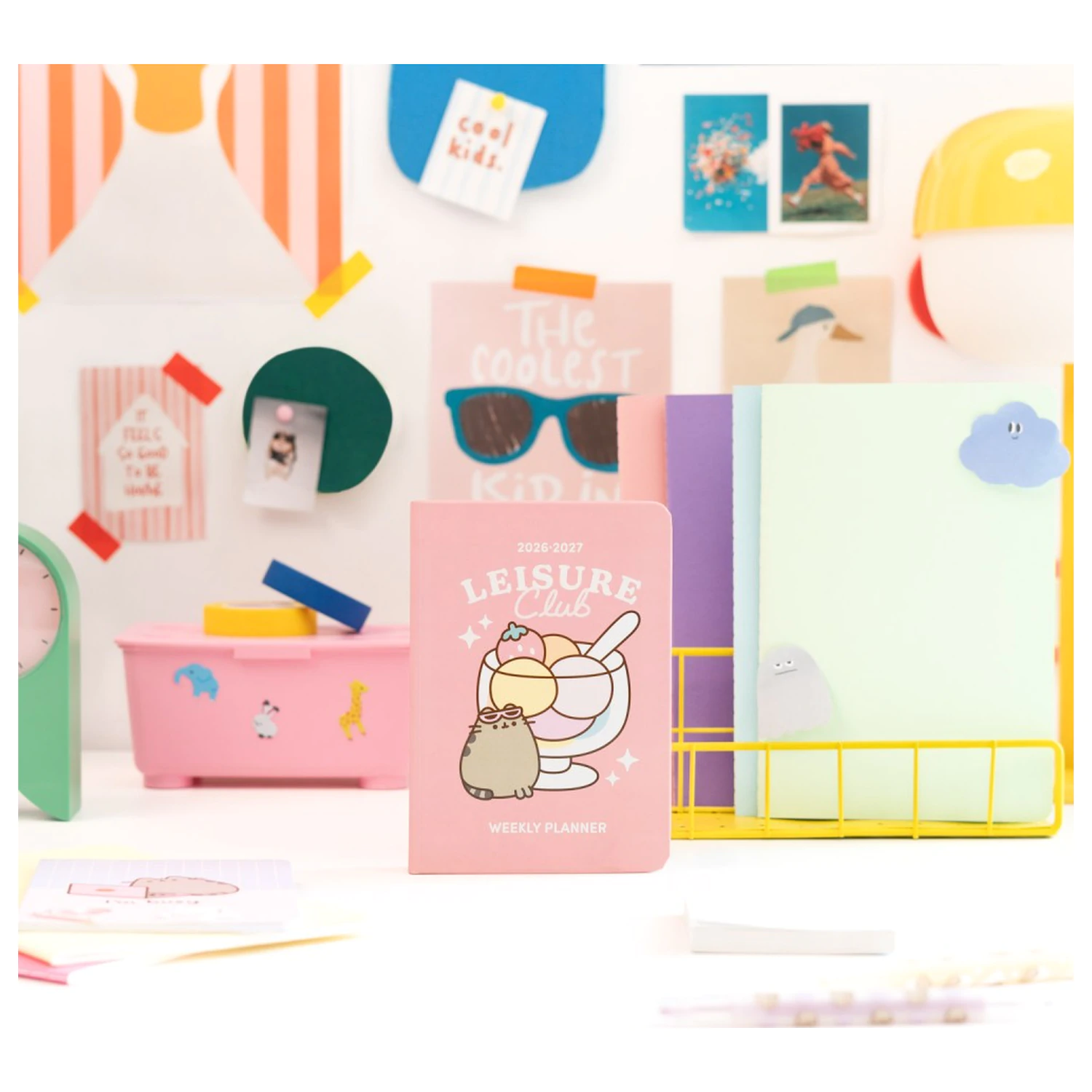 Pusheen Academic Planner Tropical Vacation 2026/27 A6 *Anglická verze* fotografii produktu