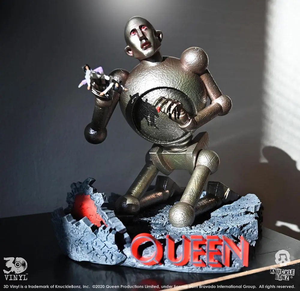 Queen 3D Vinyl Statue Queen Robot (News of the World) 20 x 21 x 24 cm fotografii produktu