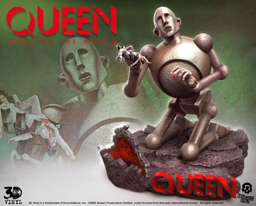 Queen 3D Vinyl Statue Queen Robot (News of the World) 20 x 21 x 24 cm fotografii produktu