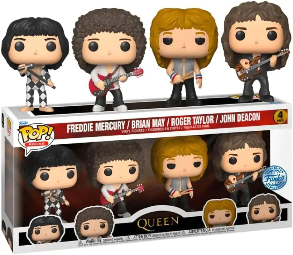 Queen POP! Movies Vinylová figurka 4-Pack 9 cm fotografii produktu