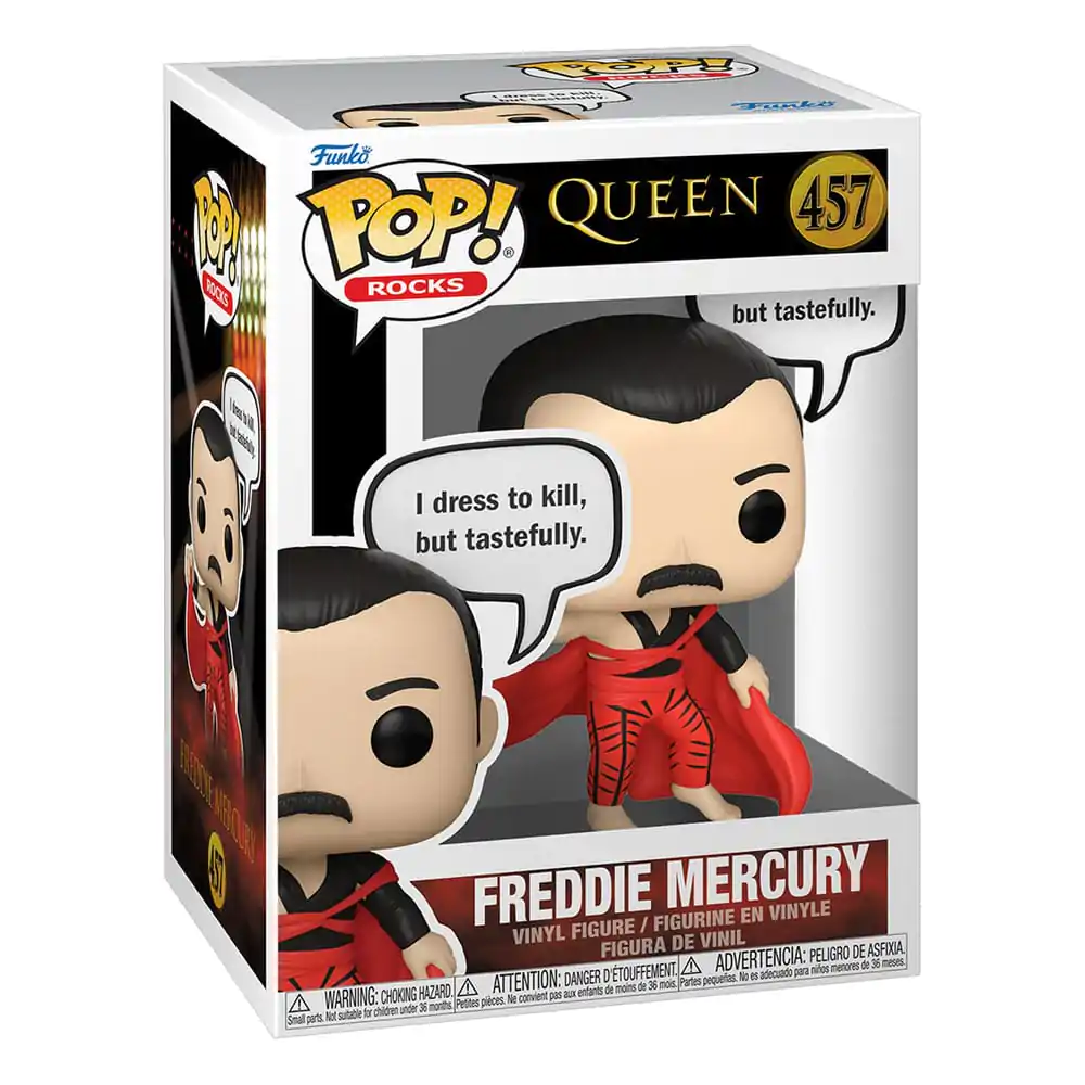 Queen Funko POP! Rocks vinylová figurka Freddie Mercury (I Dress to Kill) 9 cm fotografii produktu