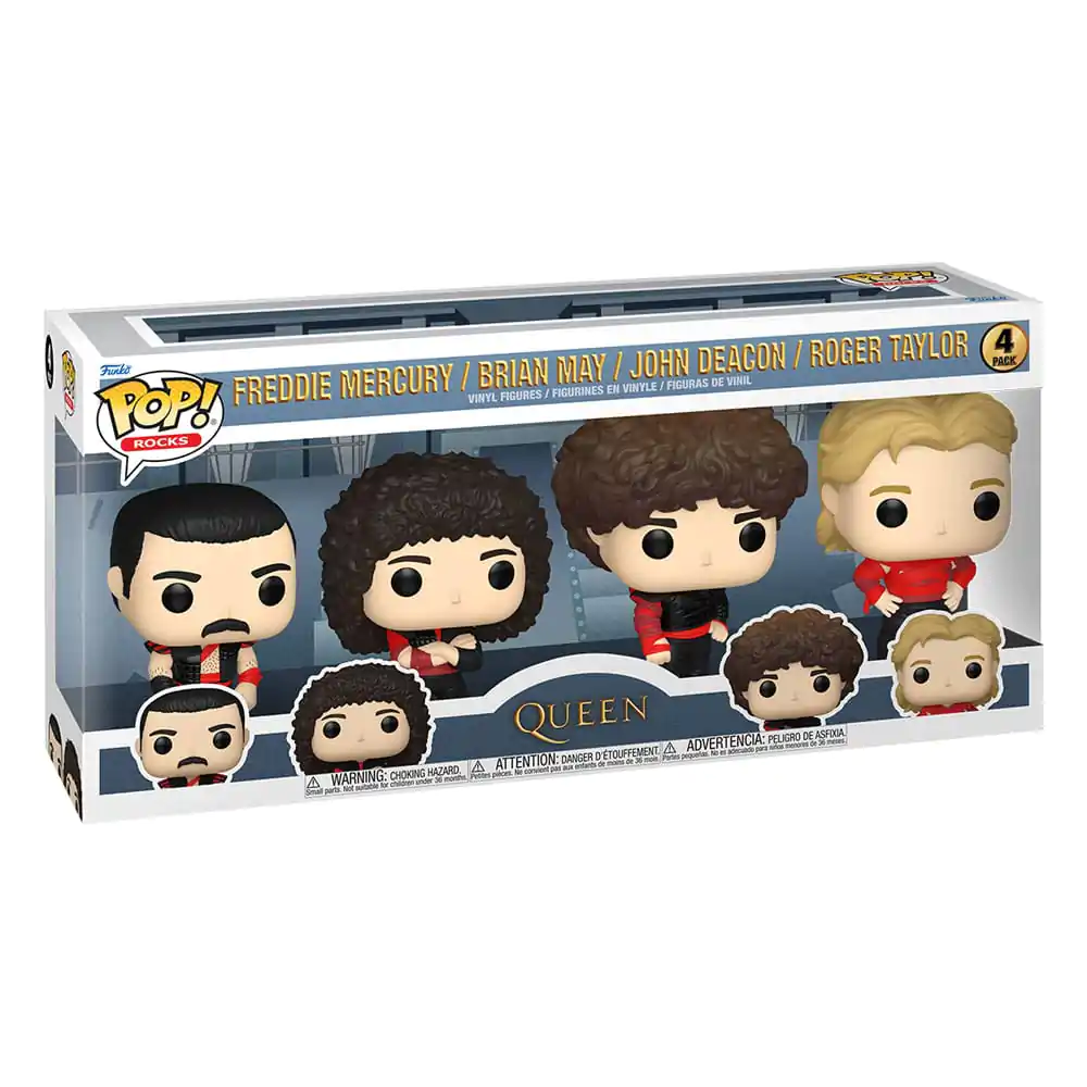 Queen Funko POP! TV Vinylová figurka 4-Pack Radio Gaga 9 cm fotografii produktu