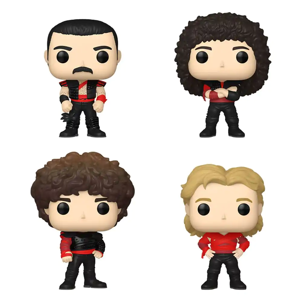 Queen Funko POP! TV Vinylová figurka 4-Pack Radio Gaga 9 cm fotografii produktu