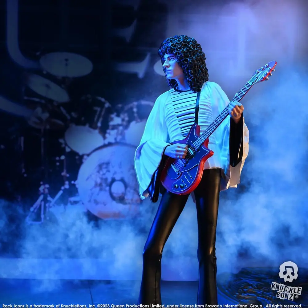 Socha Queen Rock Iconz Brian May II (Éra Sheer Heart Attack) 23 cm fotografii produktu