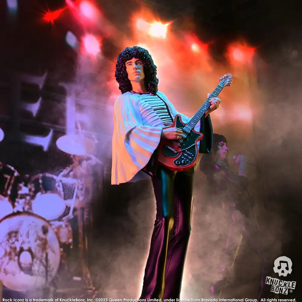 Socha Queen Rock Iconz Brian May II (Éra Sheer Heart Attack) 23 cm fotografii produktu