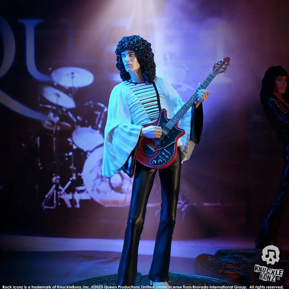 Socha Queen Rock Iconz Brian May II (Éra Sheer Heart Attack) 23 cm fotografii produktu