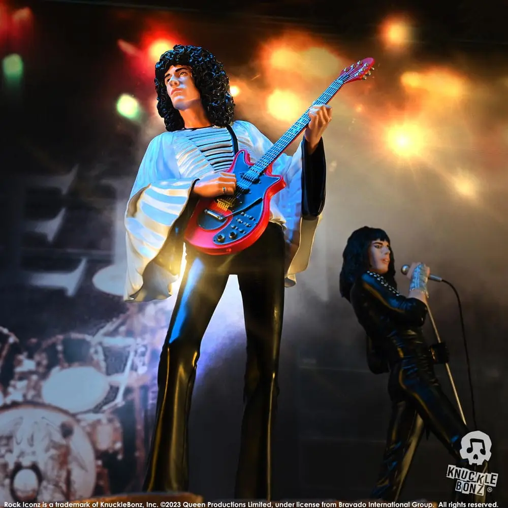 Socha Queen Rock Iconz Brian May II (Éra Sheer Heart Attack) 23 cm fotografii produktu