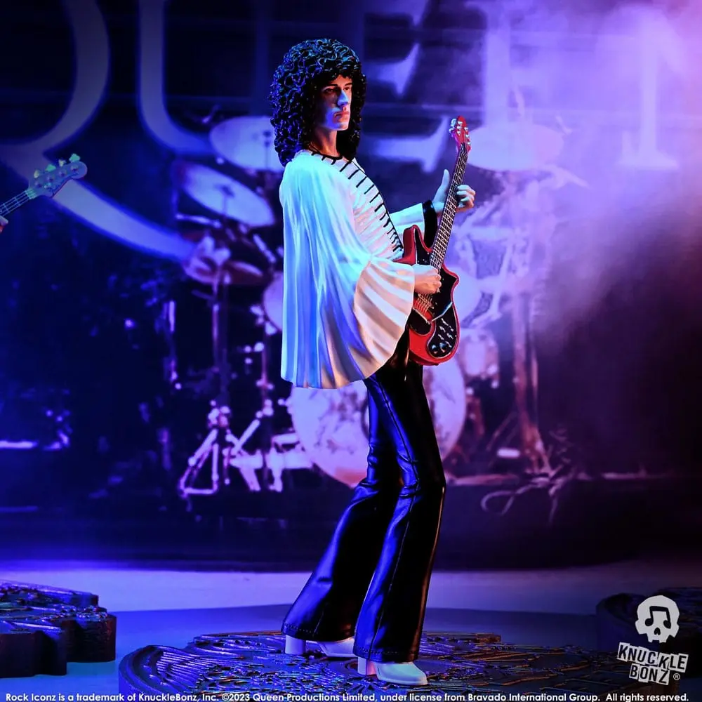 Socha Queen Rock Iconz Brian May II (Éra Sheer Heart Attack) 23 cm fotografii produktu