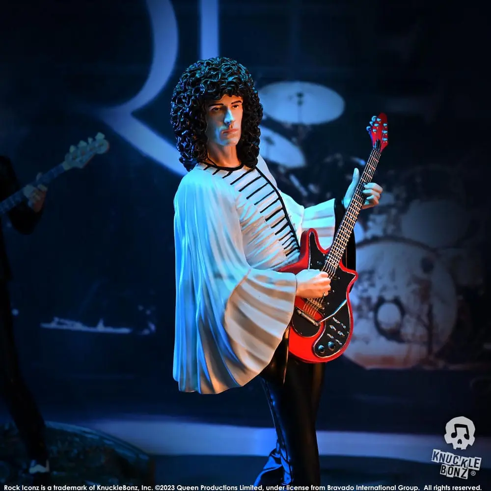 Socha Queen Rock Iconz Brian May II (Éra Sheer Heart Attack) 23 cm fotografii produktu