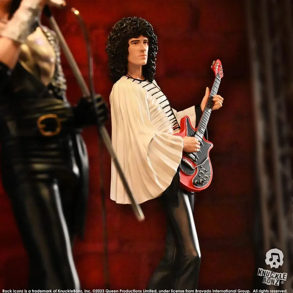 Socha Queen Rock Iconz Brian May II (Éra Sheer Heart Attack) 23 cm fotografii produktu