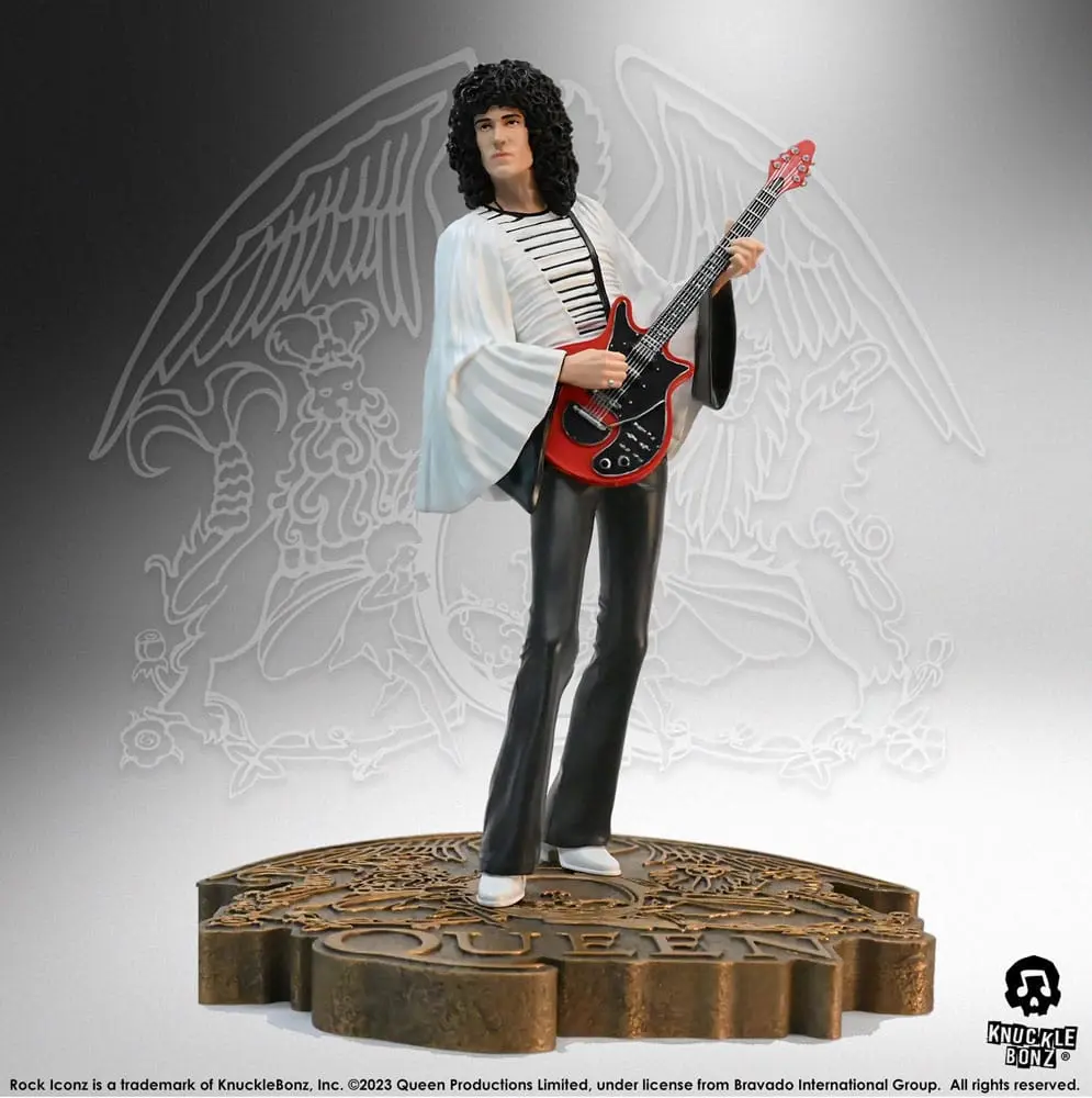 Socha Queen Rock Iconz Brian May II (Éra Sheer Heart Attack) 23 cm fotografii produktu