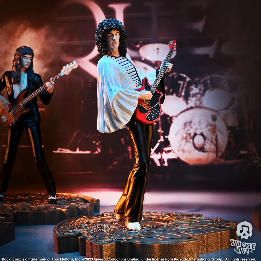 Socha Queen Rock Iconz Brian May II (Éra Sheer Heart Attack) 23 cm fotografii produktu