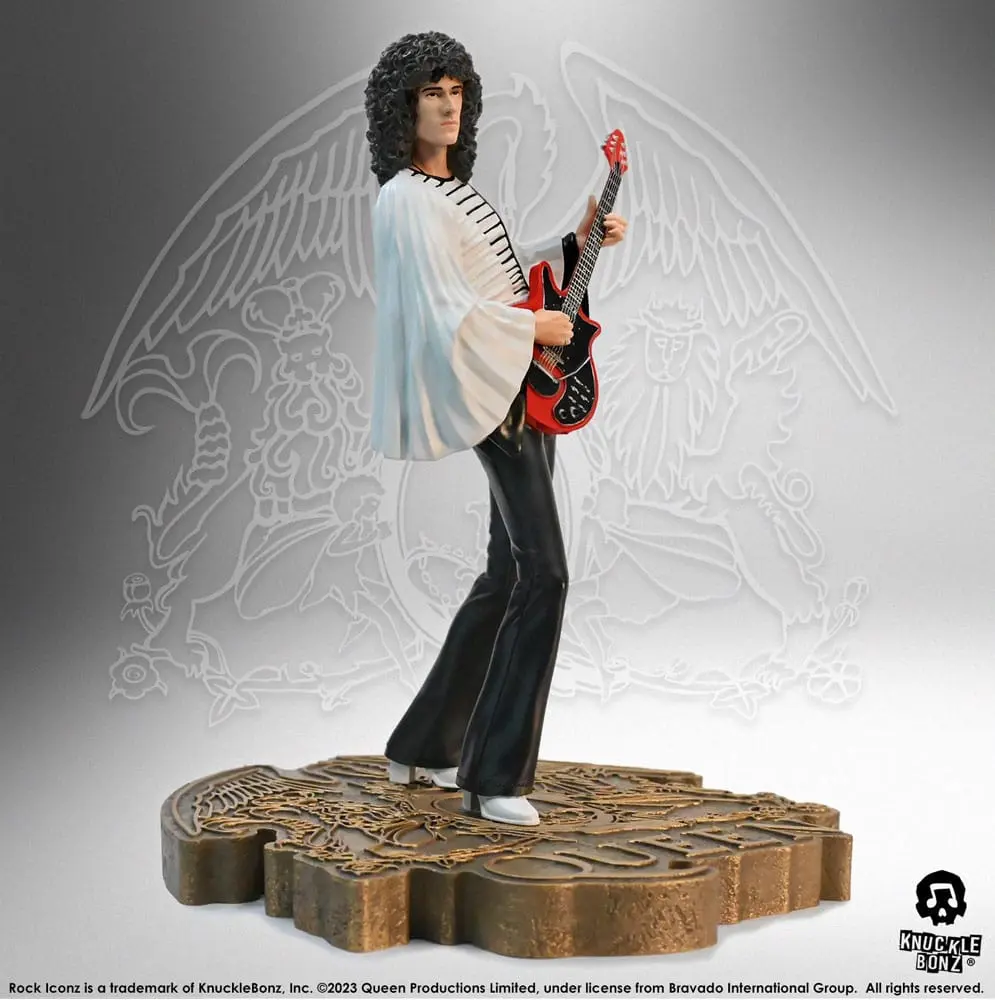 Socha Queen Rock Iconz Brian May II (Éra Sheer Heart Attack) 23 cm fotografii produktu