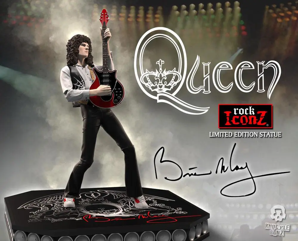 Queen Rock Iconz Statue Brian May Limited Edition 23 cmSocha Queen Rock Iconz Brian May Limited Edition 23 cm fotografii produktu