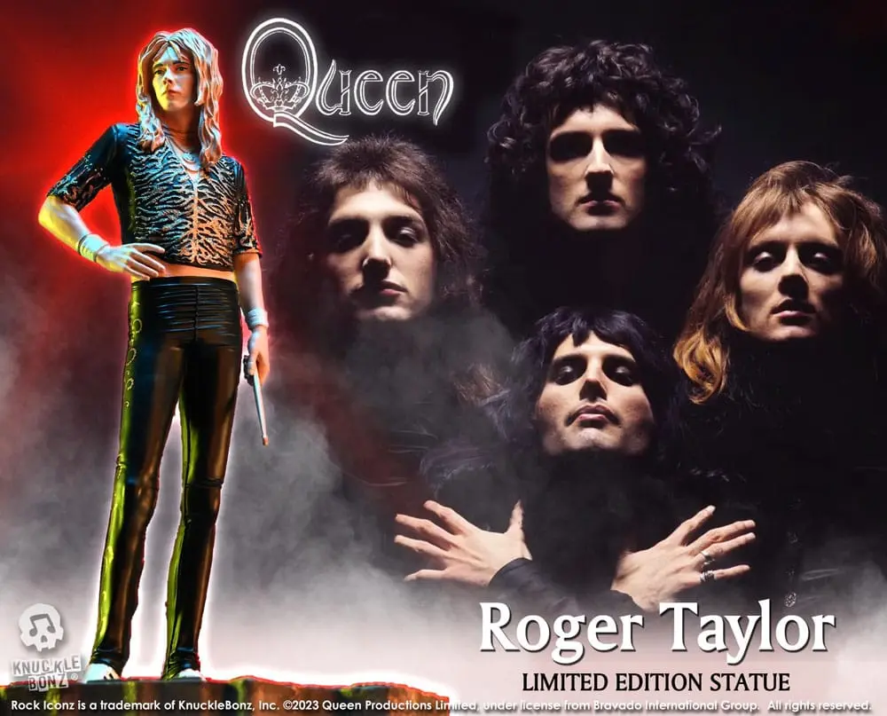 Socha Queen Rock Iconz Roger Taylor II (Éra Sheer Heart Attack) 23 cm fotografii produktu