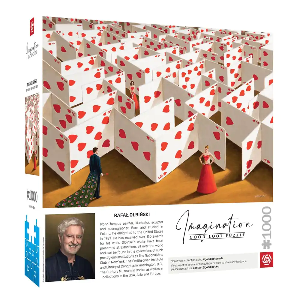 Rafal Olbinski Imagination Puzzle Přehnaná Důkladnost (1000 dílků) fotografii produktu