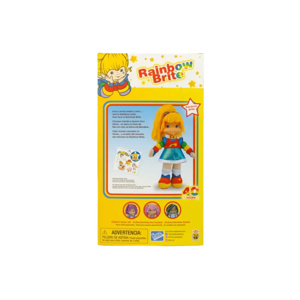 Rainbow Brite hadrová panenka Strawberry Rainbow Brite 36 cm fotografii produktu