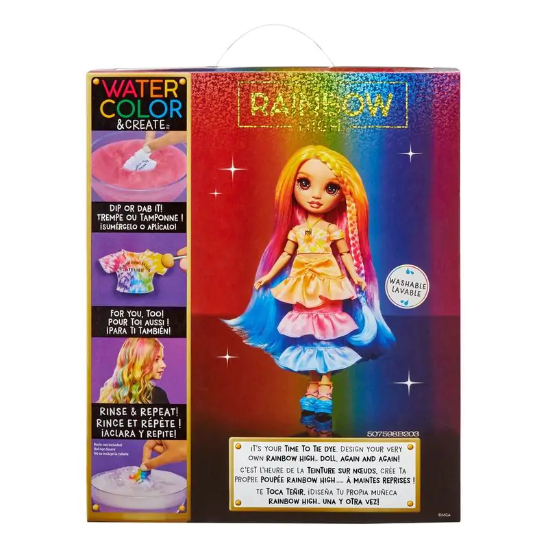 Panenka Rainbow High s hnědýma očima 26 cm fotografii produktu