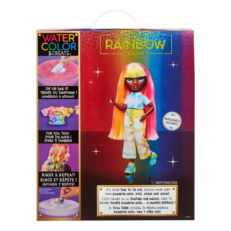 Panenka Rainbow High se zelenýma očima 26 cm fotografii produktu