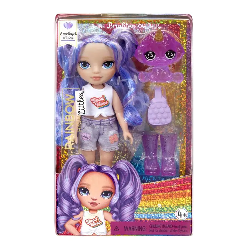 Rainbow High malá módní panenka Amathyst fialová fotografii produktu