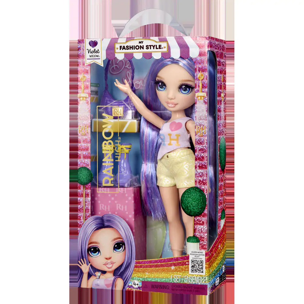 Rainbow High My Fashion Style Violet panenka fotografii produktu