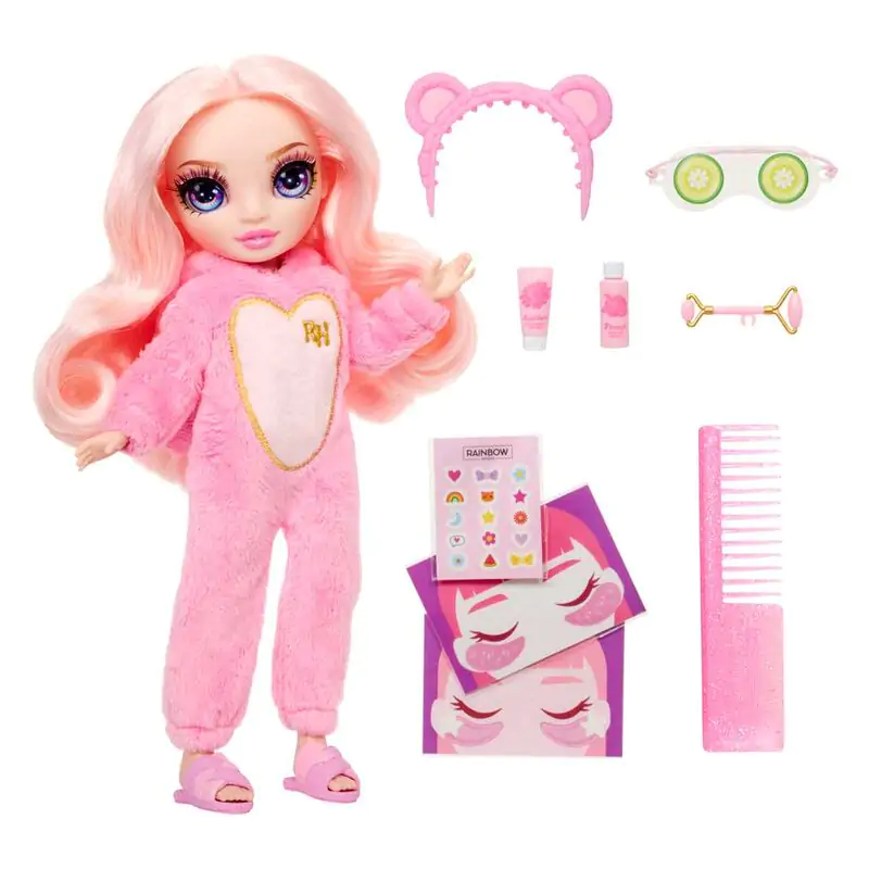 Rainbow High pyžamová párty Bella doll 22 cm panenka fotografii produktu