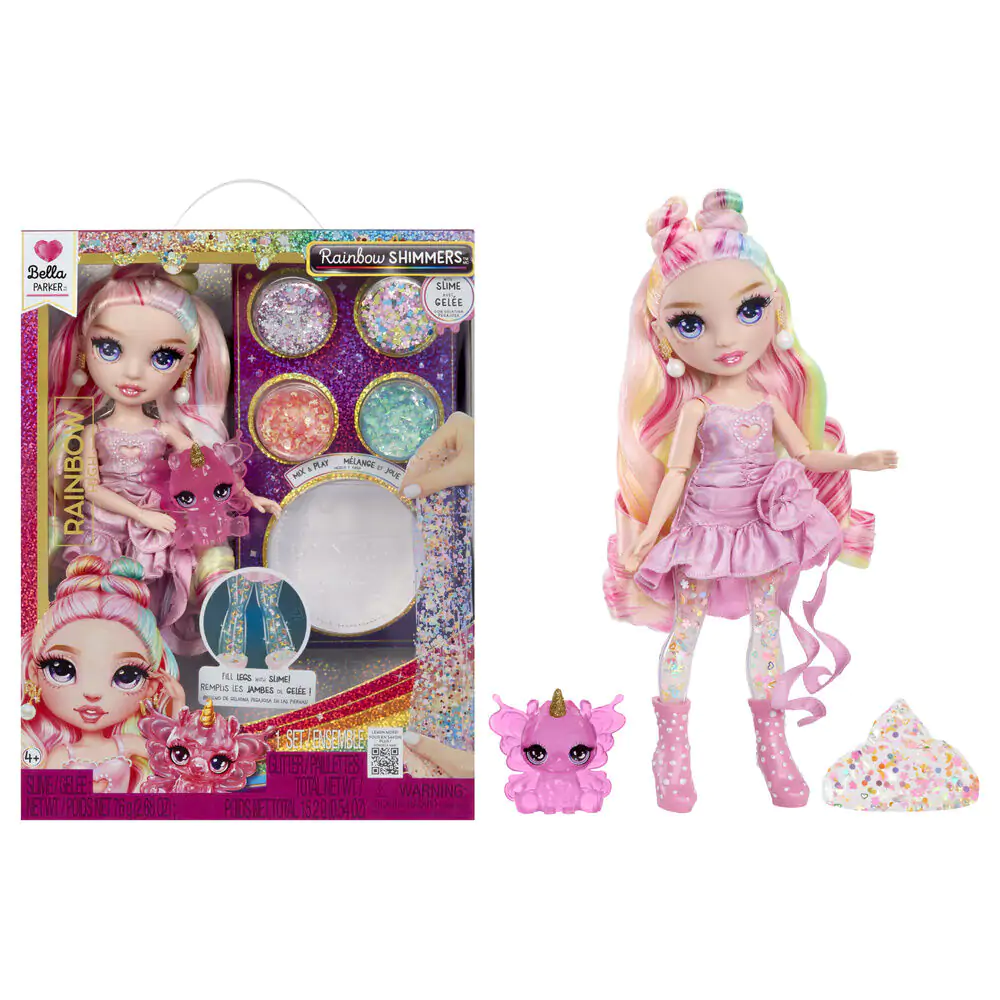 Rainbow High Rainbow Shimmers Feature Fantasy Bella panenka fotografii produktu