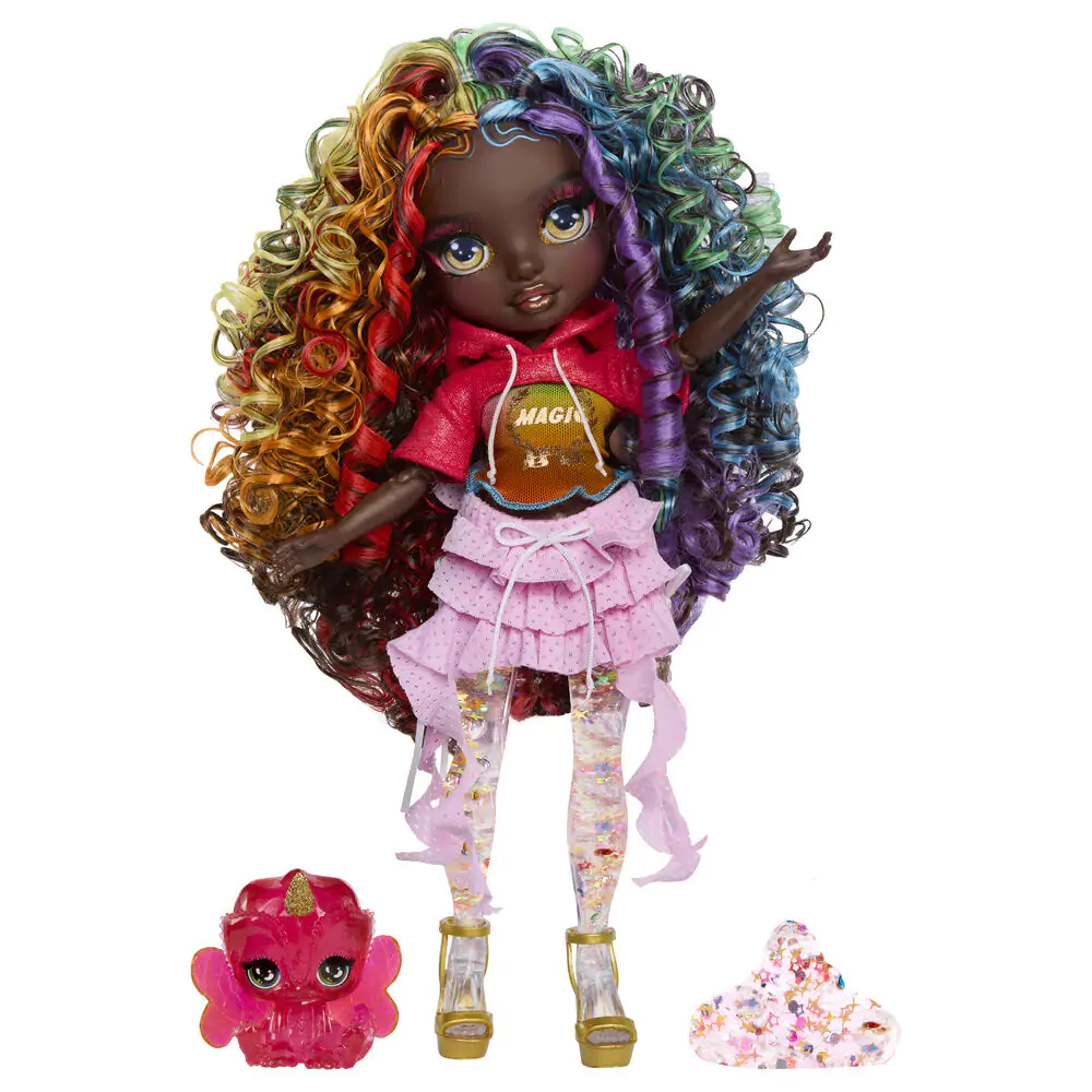 Rainbow High Rainbow Shimmers Feature Fantasy Iris panenka fotografii produktu