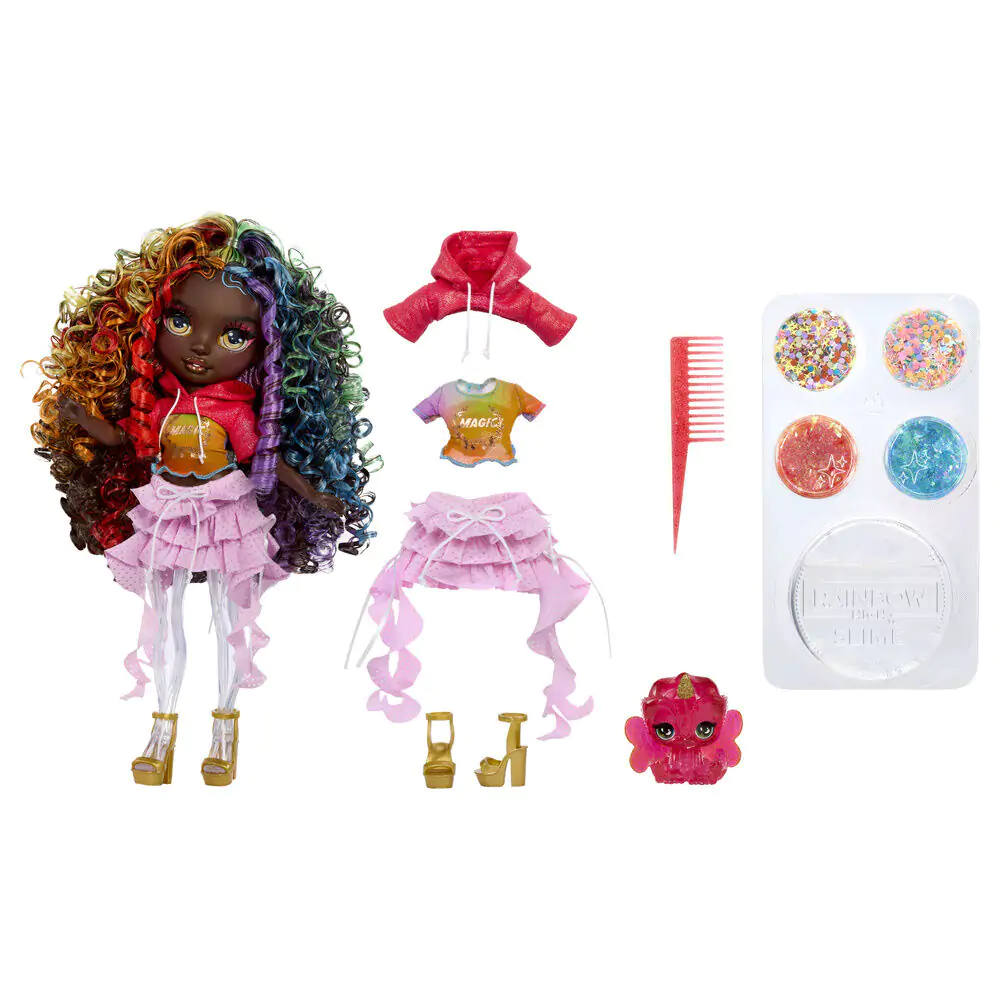 Rainbow High Rainbow Shimmers Feature Fantasy Iris panenka fotografii produktu