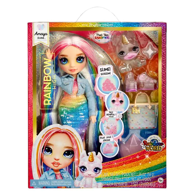 Rainbow High Rainbow World Amaya panenka 25 cm fotografii produktu