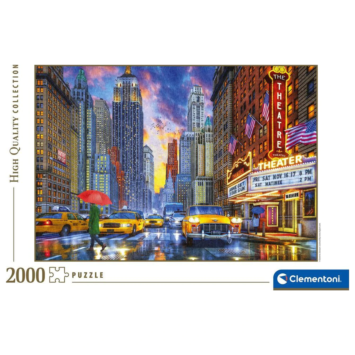 Rainy Manhattan puzzle 2000 ks fotografii produktu