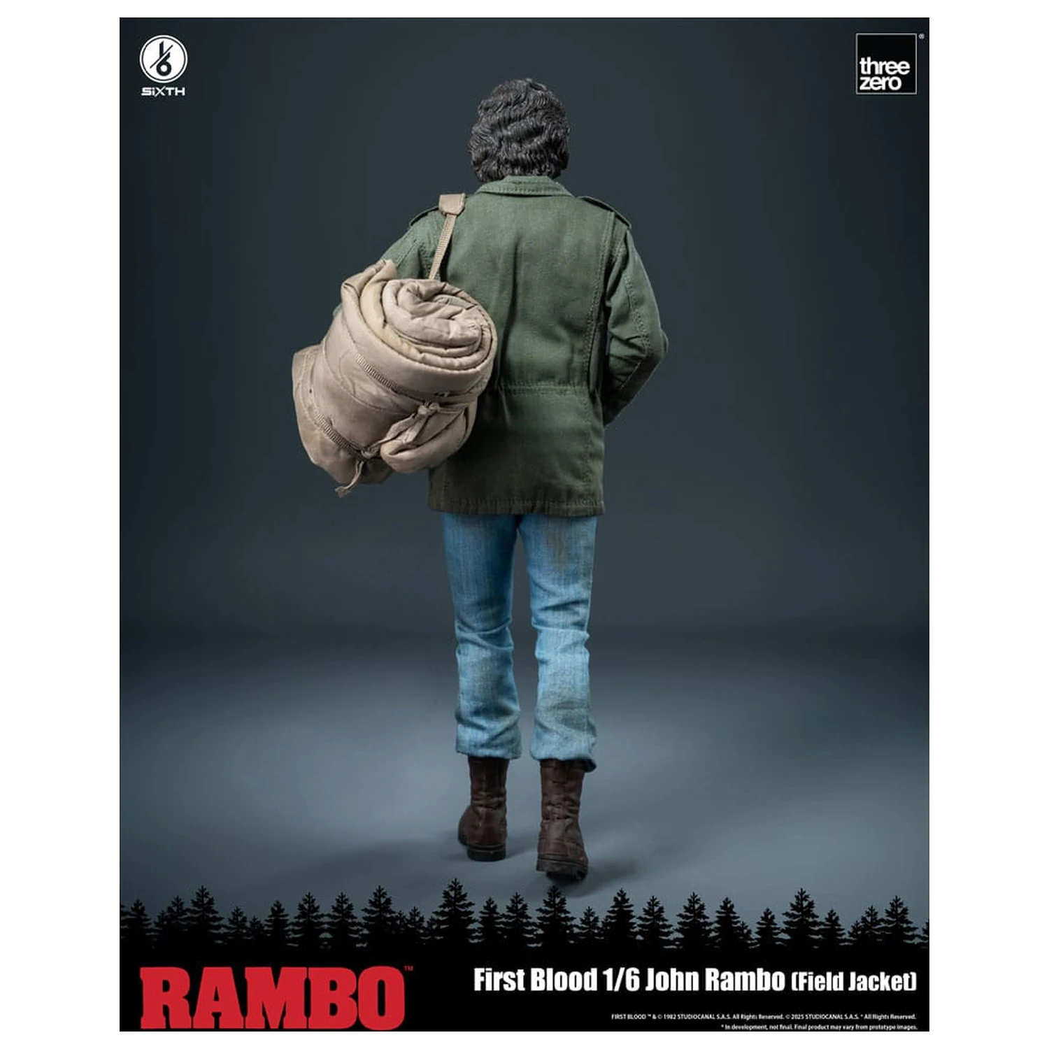 Rambo: First Blood akční figurka 1/6 John Rambo (Field Jacket) 31 cm fotografii produktu