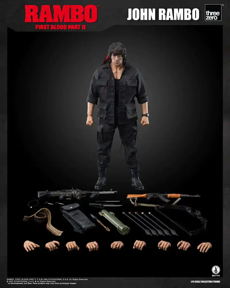 Rambo: First Blood II Akční figurka 1/6 John Rambo 30 cm fotografii produktu