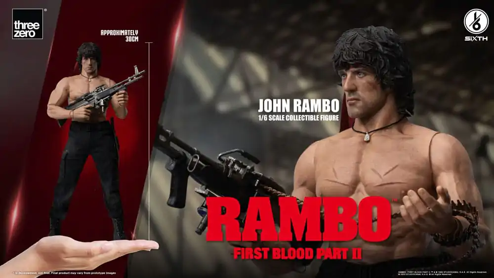 Rambo: First Blood II Akční figurka 1/6 John Rambo 30 cm fotografii produktu