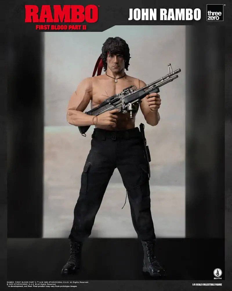 Rambo: First Blood II Akční figurka 1/6 John Rambo 30 cm fotografii produktu