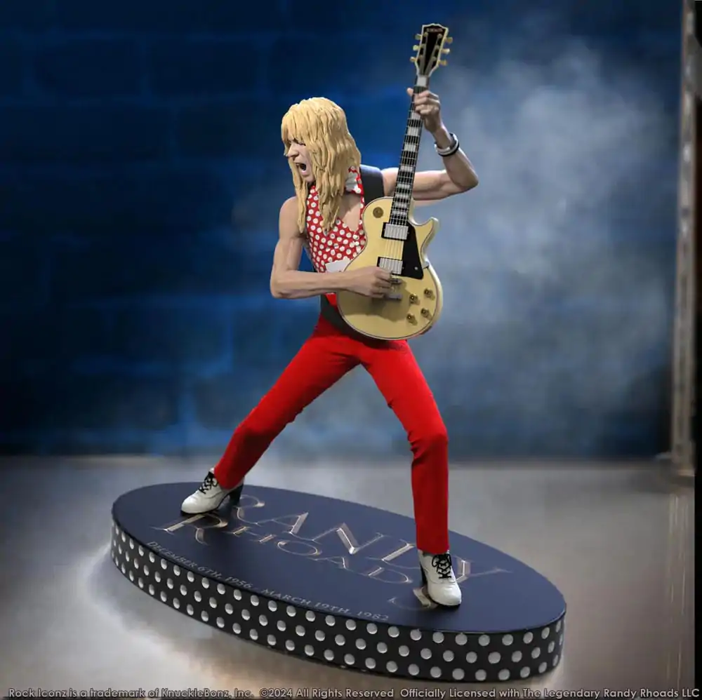 Randy Rhoads IV Rock Iconz Socha The Early Years Red Version 24 cm fotografii produktu