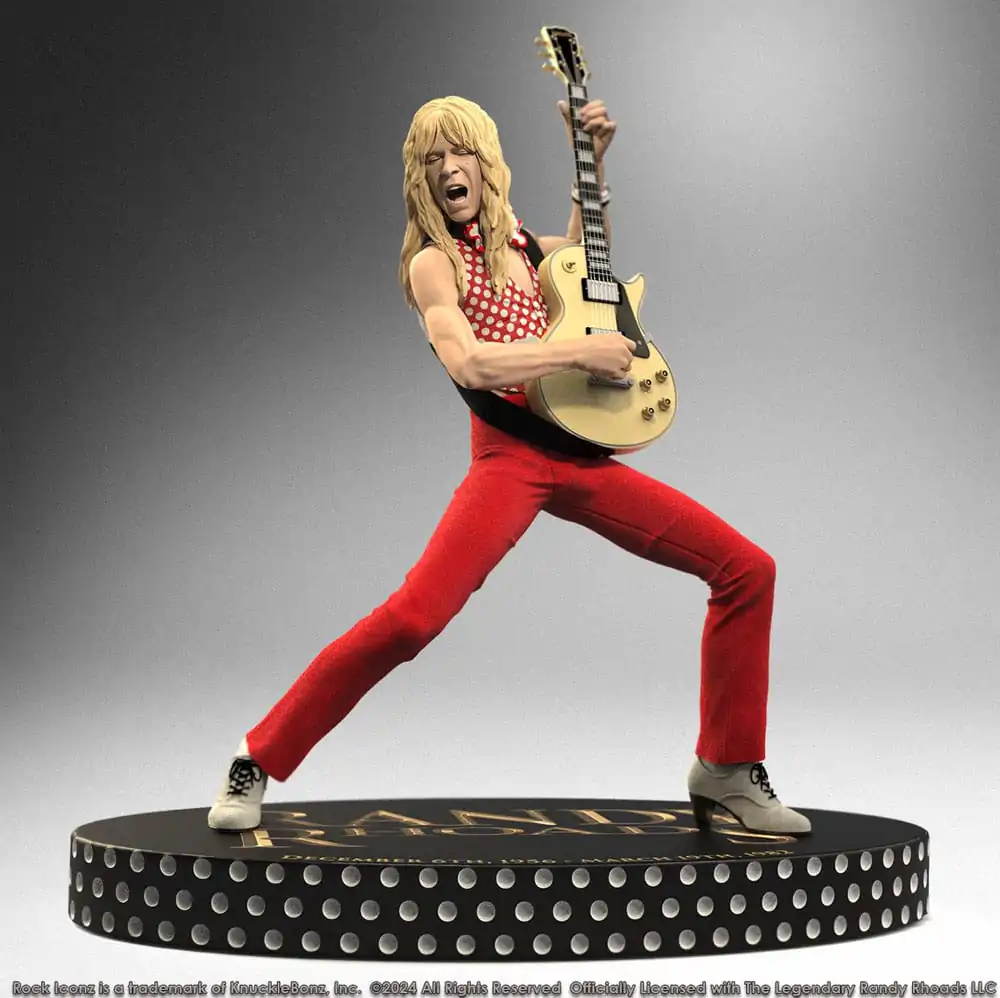 Randy Rhoads IV Rock Iconz Socha The Early Years Red Version 24 cm fotografii produktu