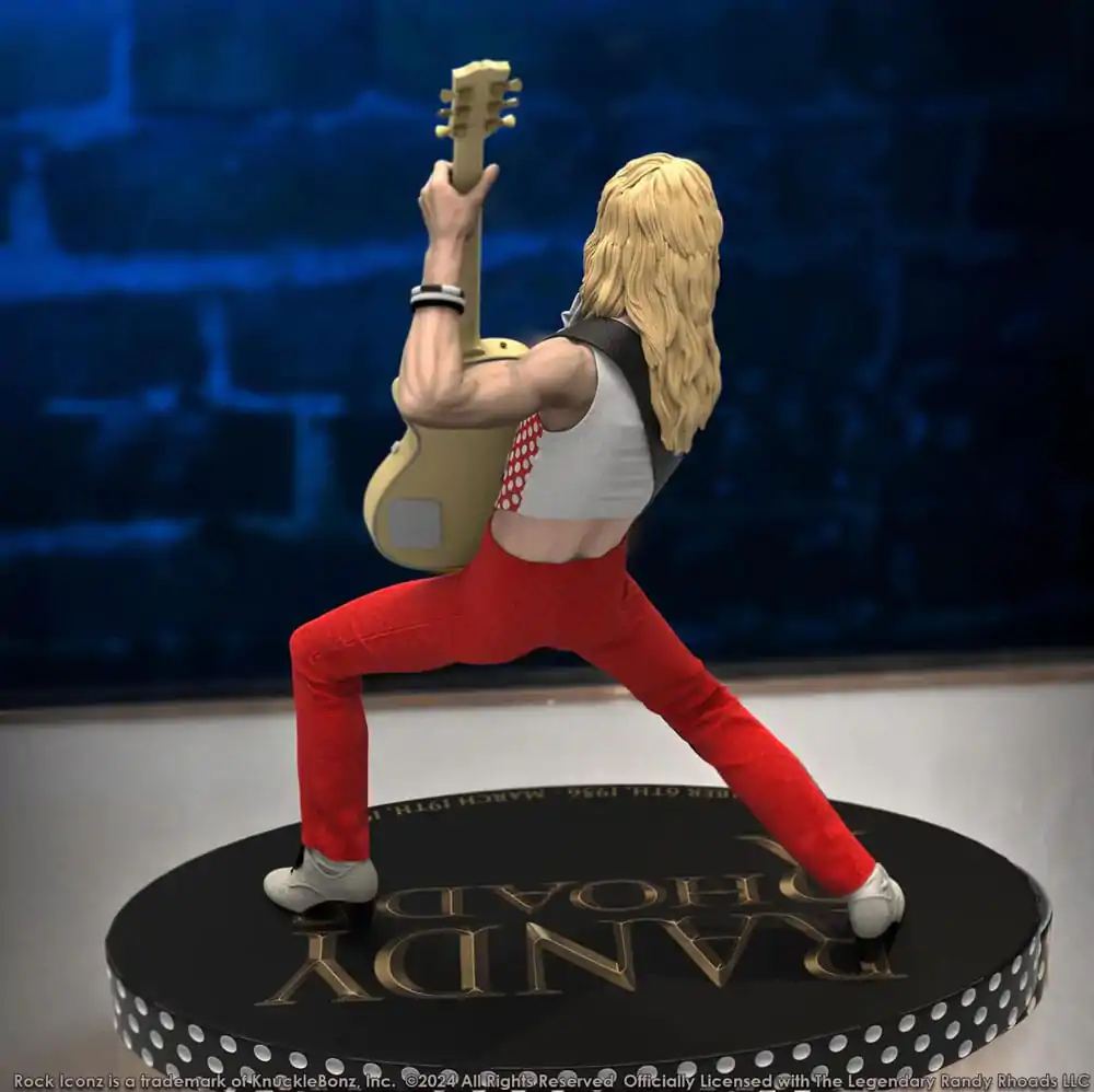 Randy Rhoads IV Rock Iconz Socha The Early Years Red Version 24 cm fotografii produktu