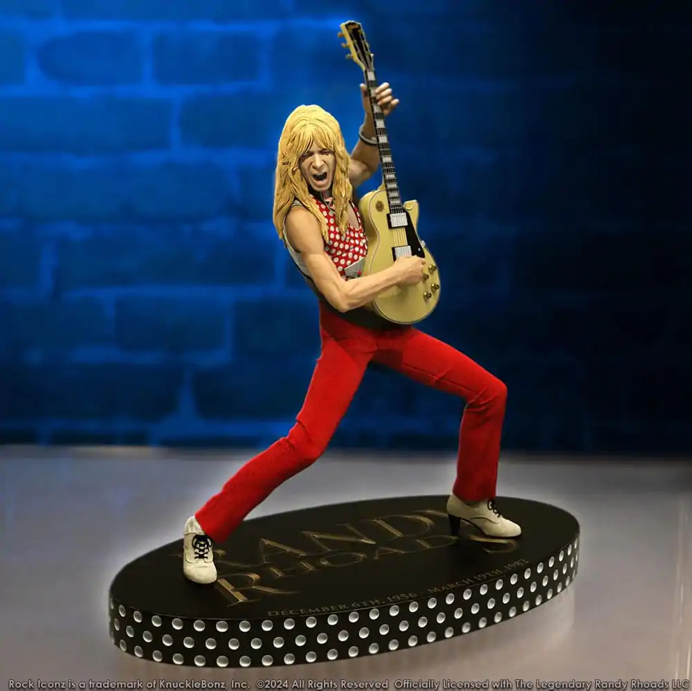 Randy Rhoads IV Rock Iconz Socha The Early Years Red Version 24 cm fotografii produktu