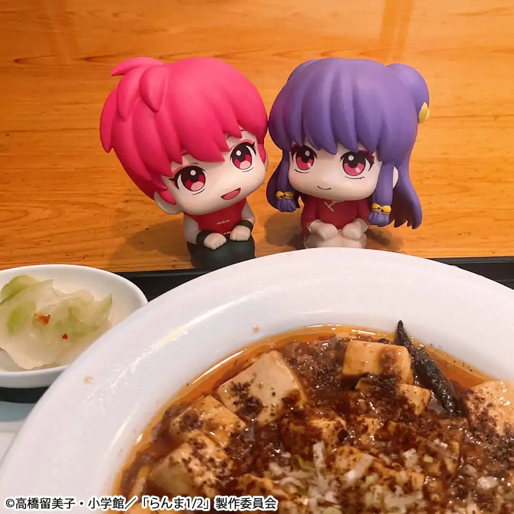 Ranma 1/2 Look Up PVC socha Ranma & Shampoo 11 cm (s dárkem) fotografii produktu