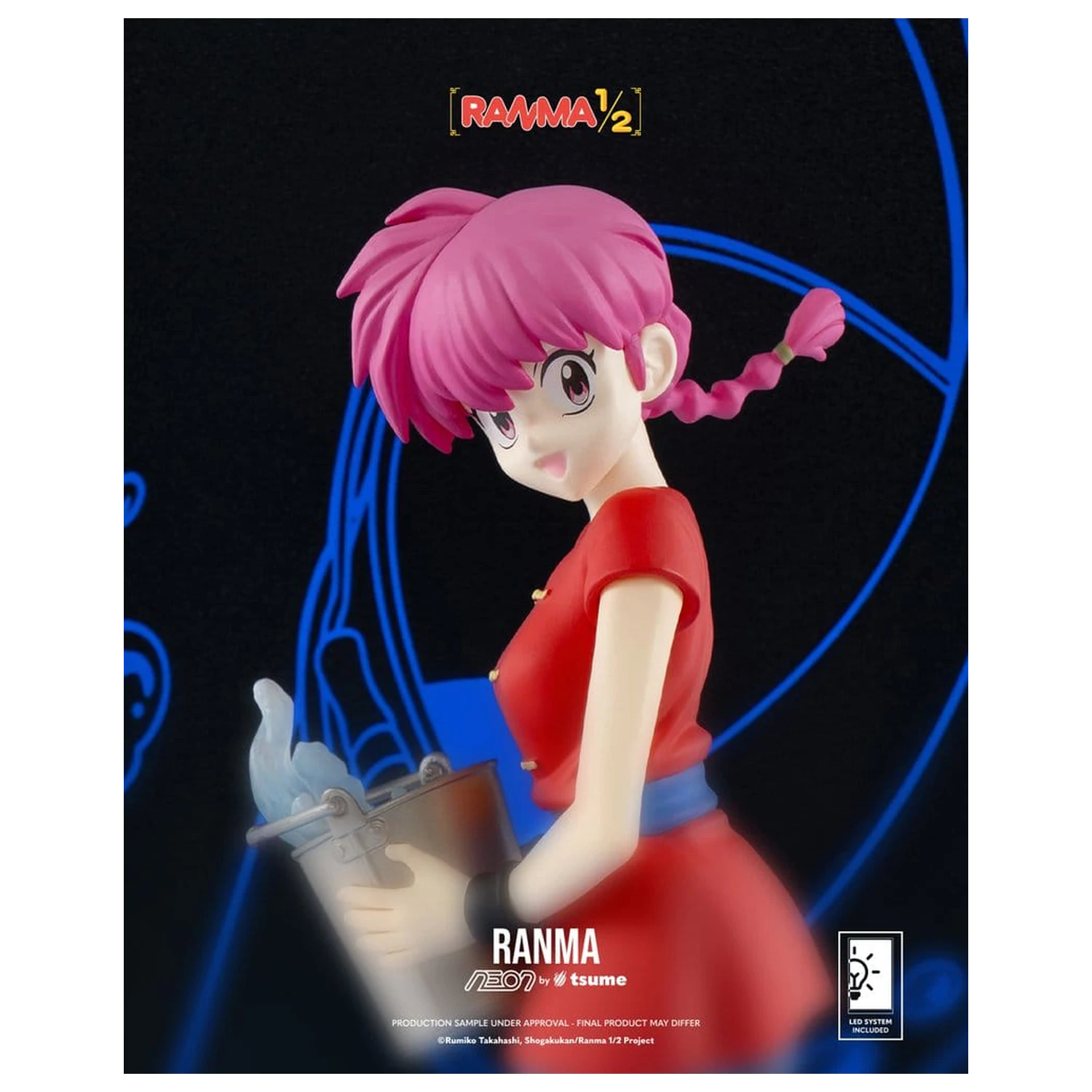 Ranma Neon Figurka 1/9 Ranma Saotome Girl 20 cm fotografii produktu