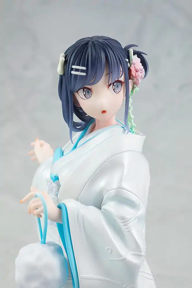 Rascal Does Not Dream of a Bunny Girl Senpai Statue 1/7 Mai Sakurajima White Kimono Ver. soška 23 cm fotografii produktu