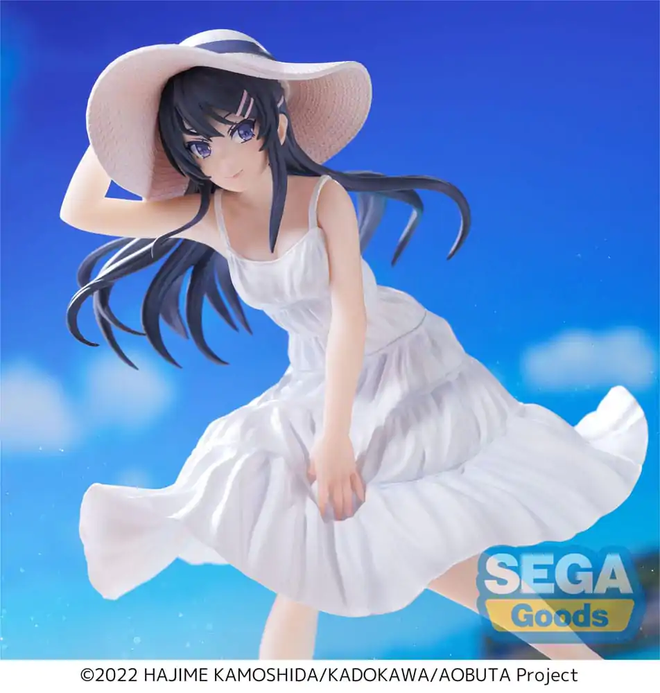 Rascal Does Not Dream of a Bunny Girl Senpai Luminasta PVC soška Mai Sakurajima Letní šaty 17 cm fotografii produktu