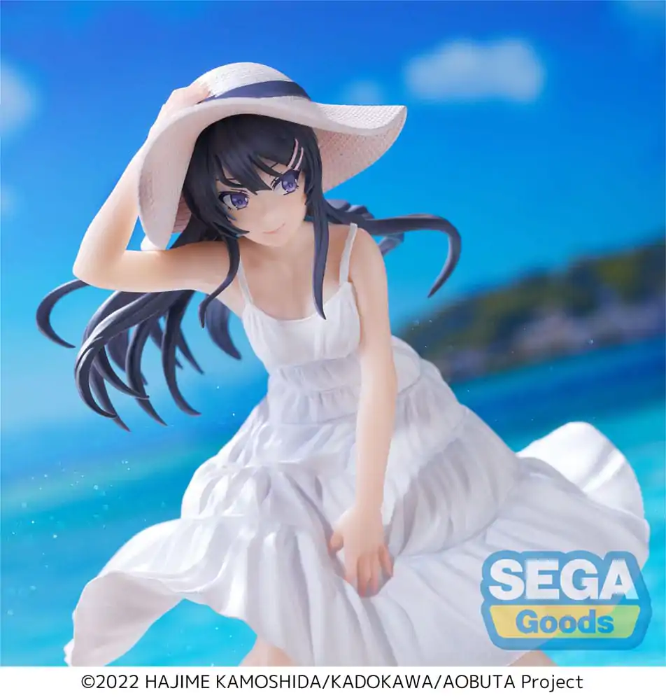 Rascal Does Not Dream of a Bunny Girl Senpai Luminasta PVC soška Mai Sakurajima Letní šaty 17 cm fotografii produktu