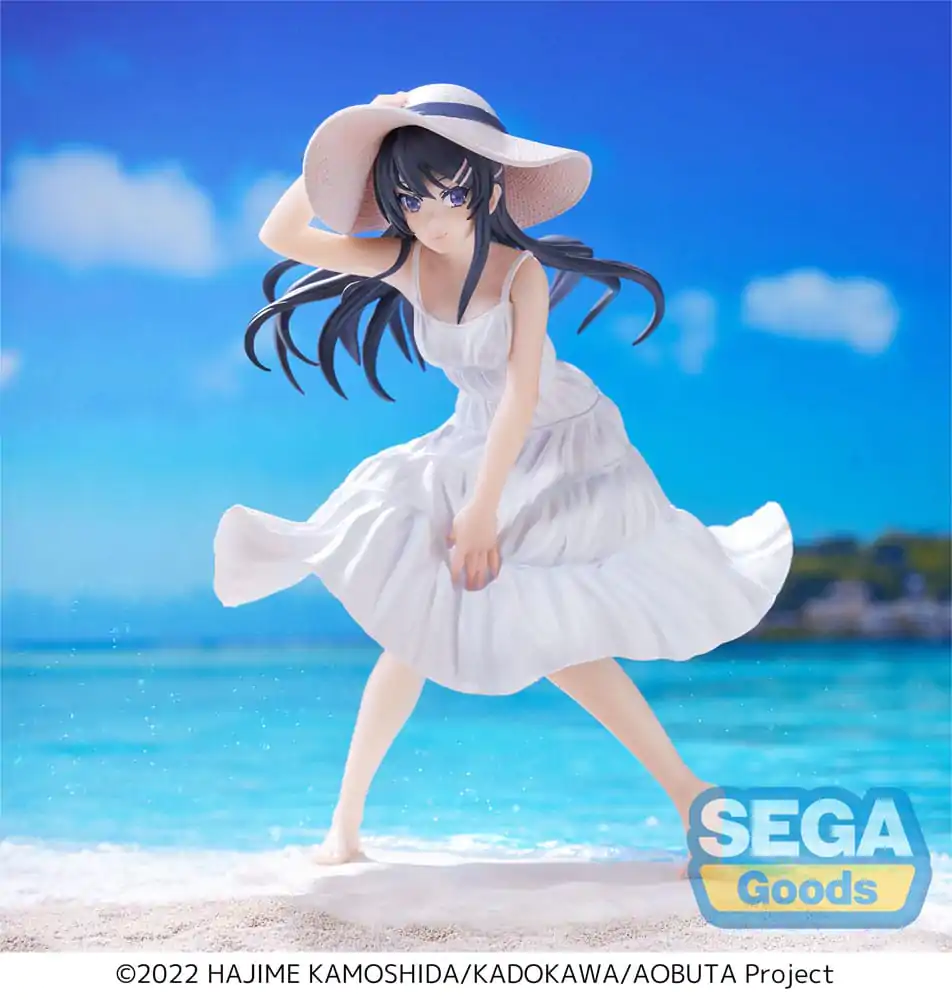 Rascal Does Not Dream of a Bunny Girl Senpai Luminasta PVC soška Mai Sakurajima Letní šaty 17 cm fotografii produktu