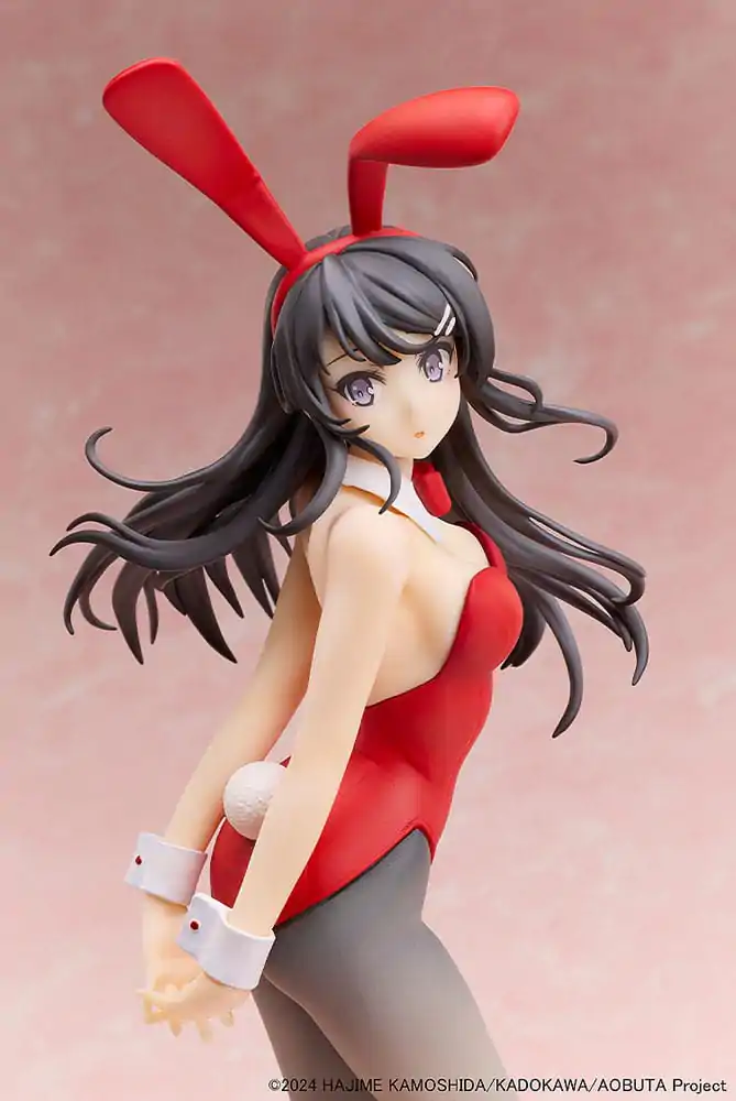 Rascal Does Not Dream of Bunny Girl Senpai Socha 1/7 Mai Sakurajima Red Bunny Girl Ver. 27 cm fotografii produktu