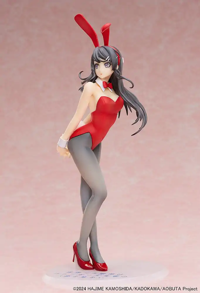 Rascal Does Not Dream of Bunny Girl Senpai Socha 1/7 Mai Sakurajima Red Bunny Girl Ver. 27 cm fotografii produktu