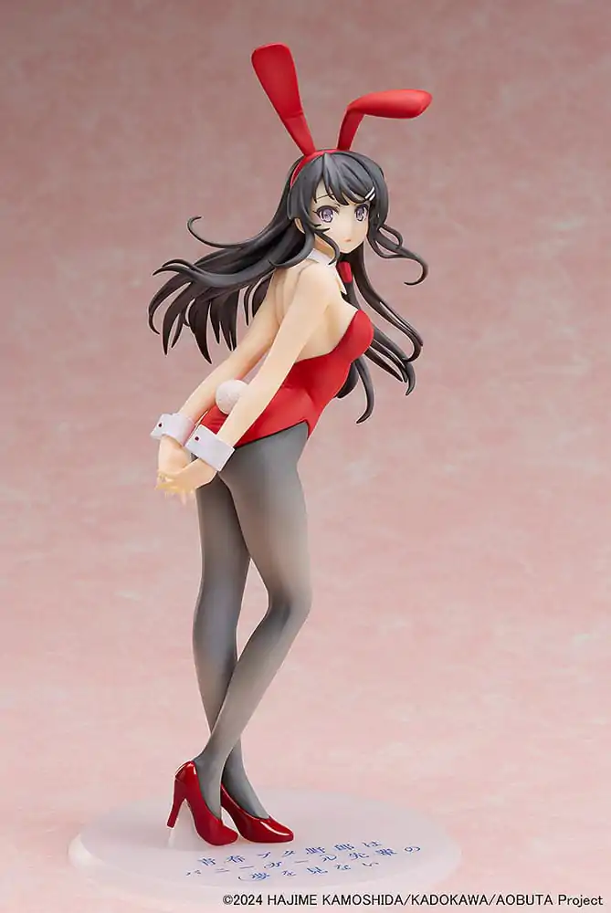 Rascal Does Not Dream of Bunny Girl Senpai Socha 1/7 Mai Sakurajima Red Bunny Girl Ver. 27 cm fotografii produktu